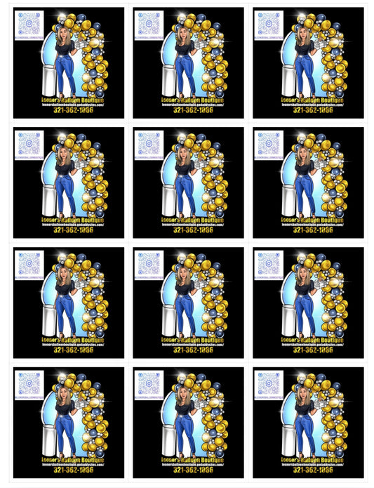 Business Flat Flexible Magnets